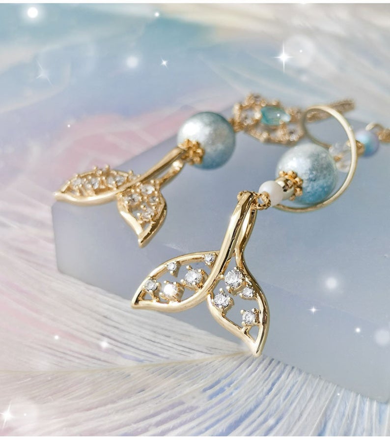 Flower Dangle Earrings Collection