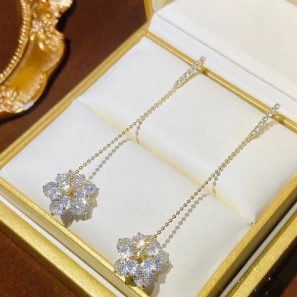 Icy Flower Earrings