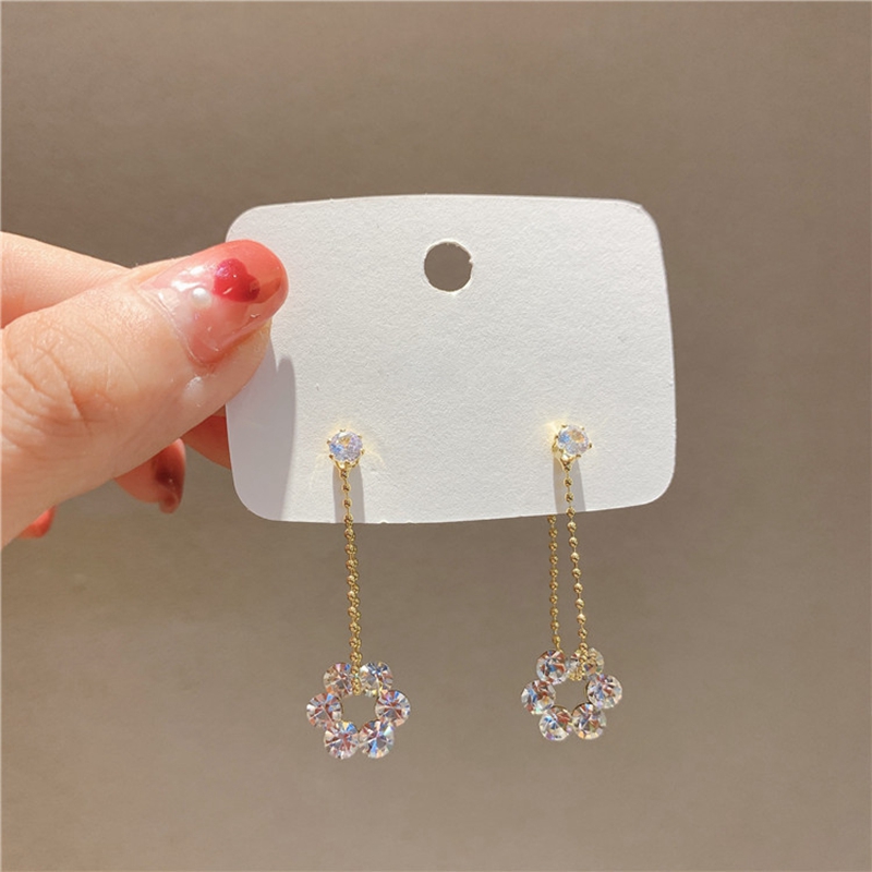 Icy Flower Earrings