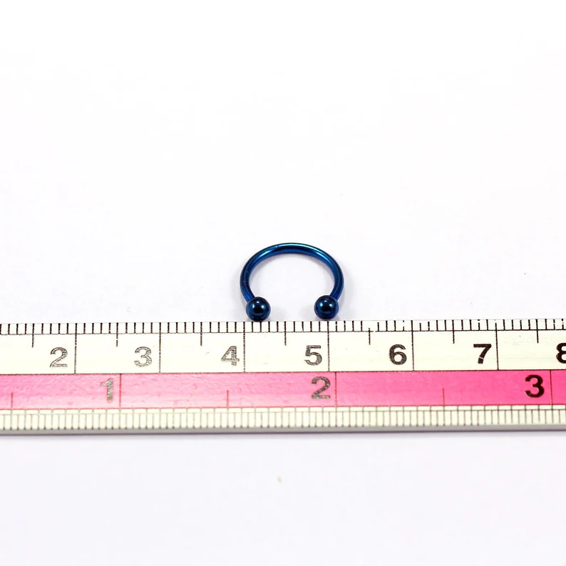 Surgical Steel Horseshoe Barbell- Septum Ring/ Eyebrow Ring/ Cartilage Earring
