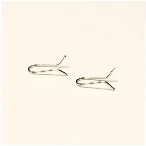 Mini Vuit Ear Climber Earrings