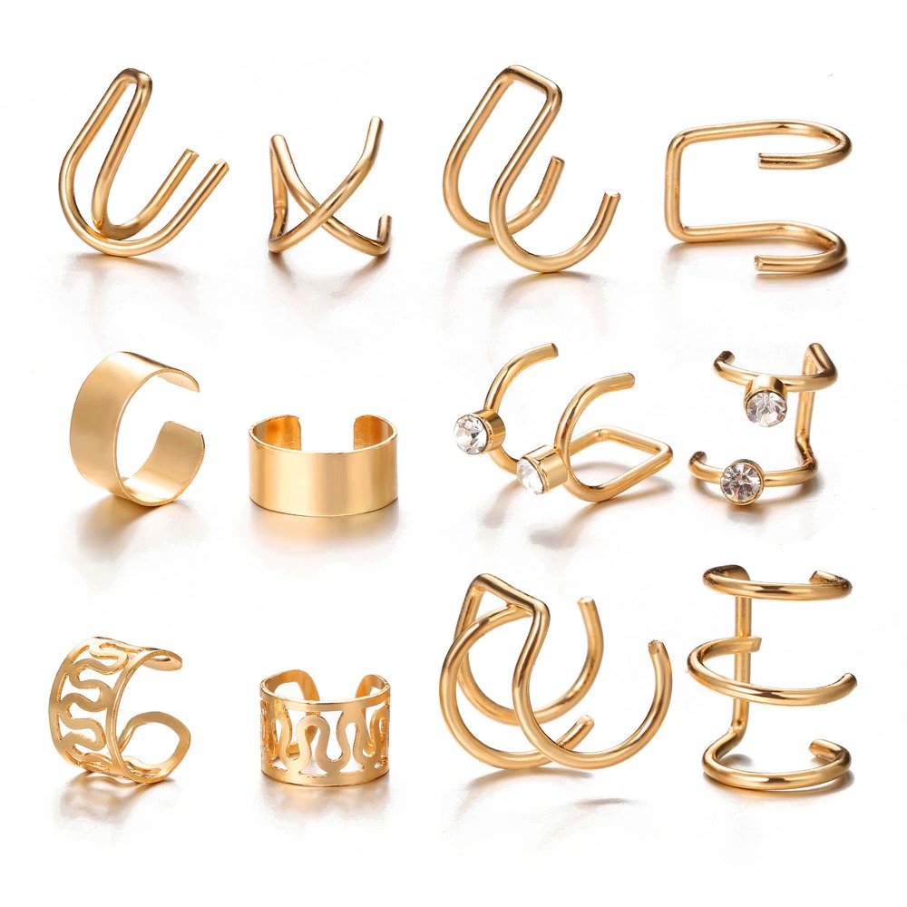 6 Styles Ear Cuff Set