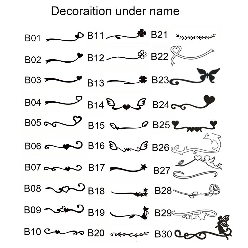 Personalized Butterfly Name Necklaces