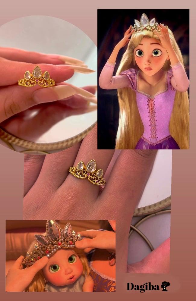 Rapunzel Crown Ring