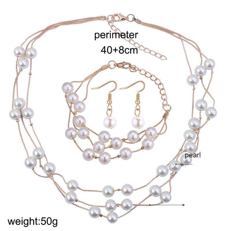 The Drop And Dangle Pearl Set