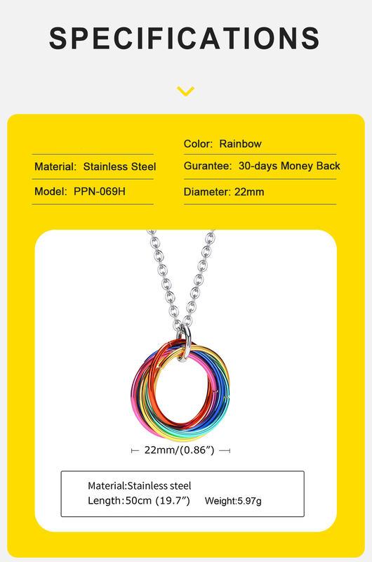 Fidget Infinity Pride Necklace