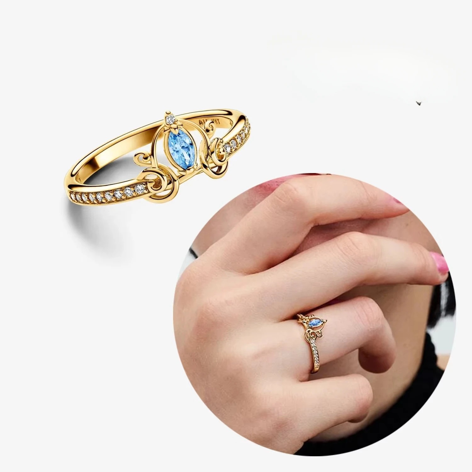 Disney Cinderella's Carriage Ring