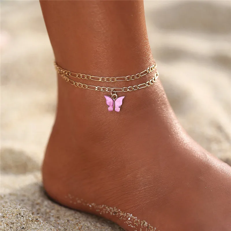Fashion Anklets Bracelet set
