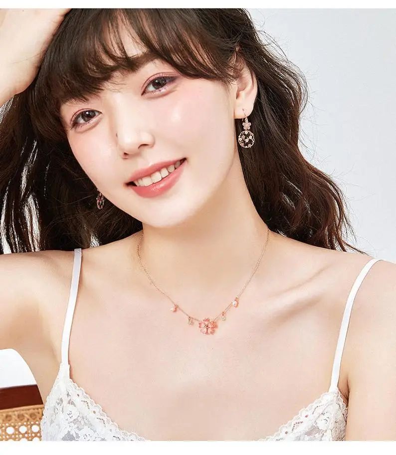 Sakura Flower Necklace