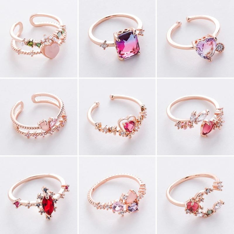 Stone Ring Collection