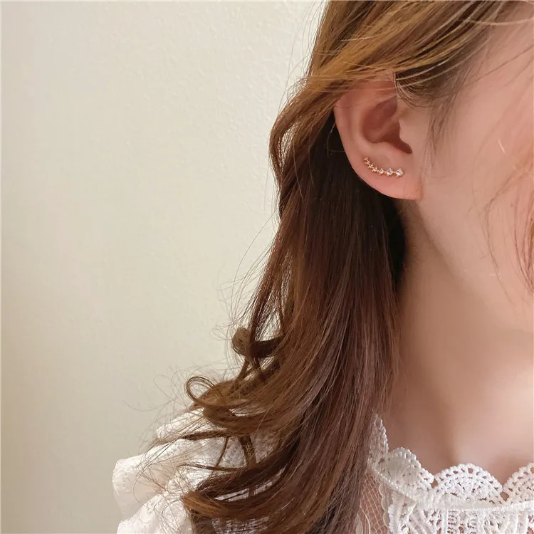 Multi Layer Chain Earring