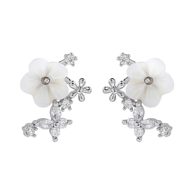 Shell Flower Studs Earrings