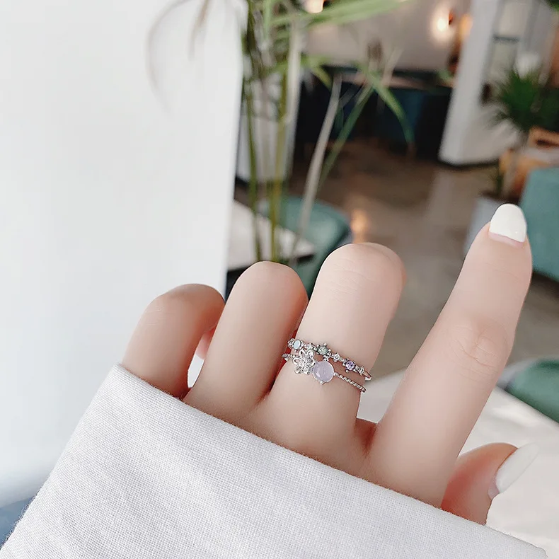 Adjustable Dainty Stackable Rings