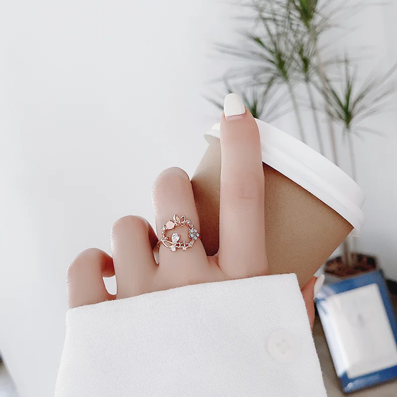 Adjustable Dainty Stackable Rings