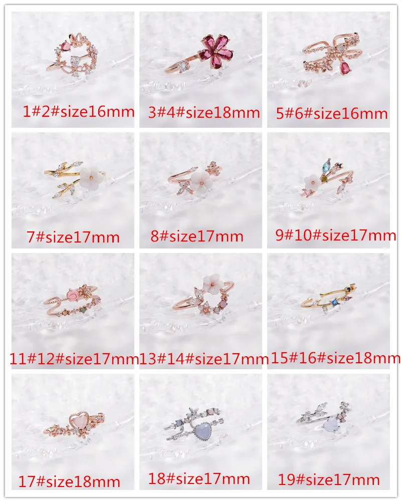 Adjustable Dainty Stackable Rings