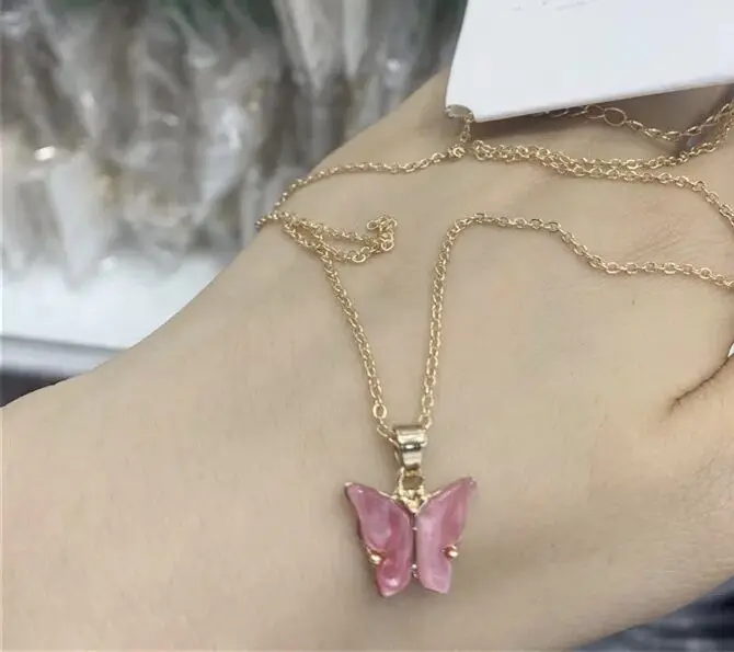 Butterfly Huggies , Butterfly Earrings & Necklace