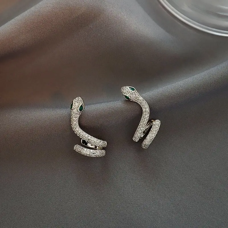 Spiritual Snake Shaped Earrings