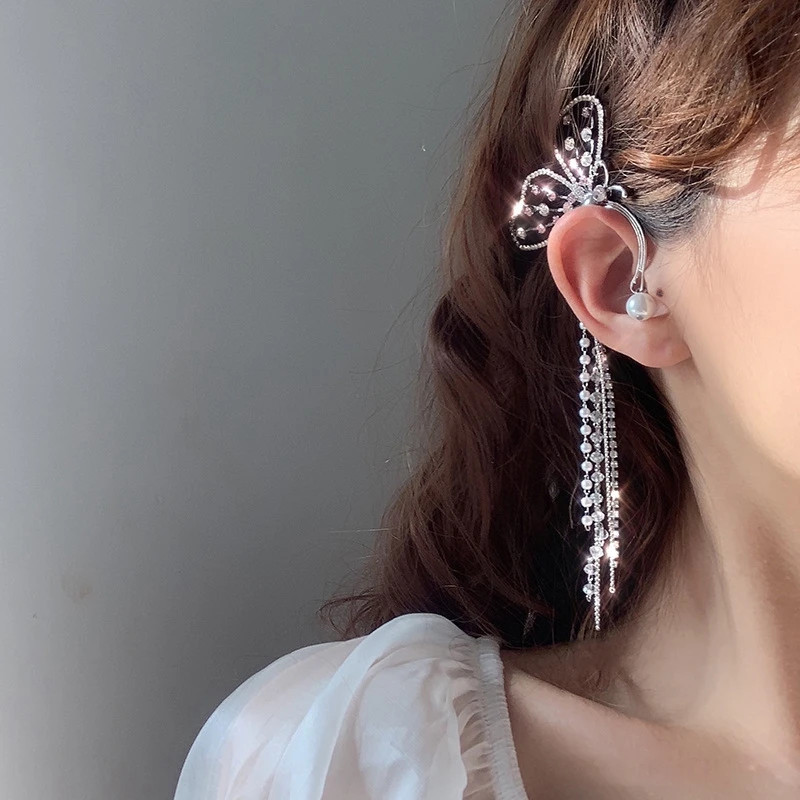 Butterfly Tassel Earrings