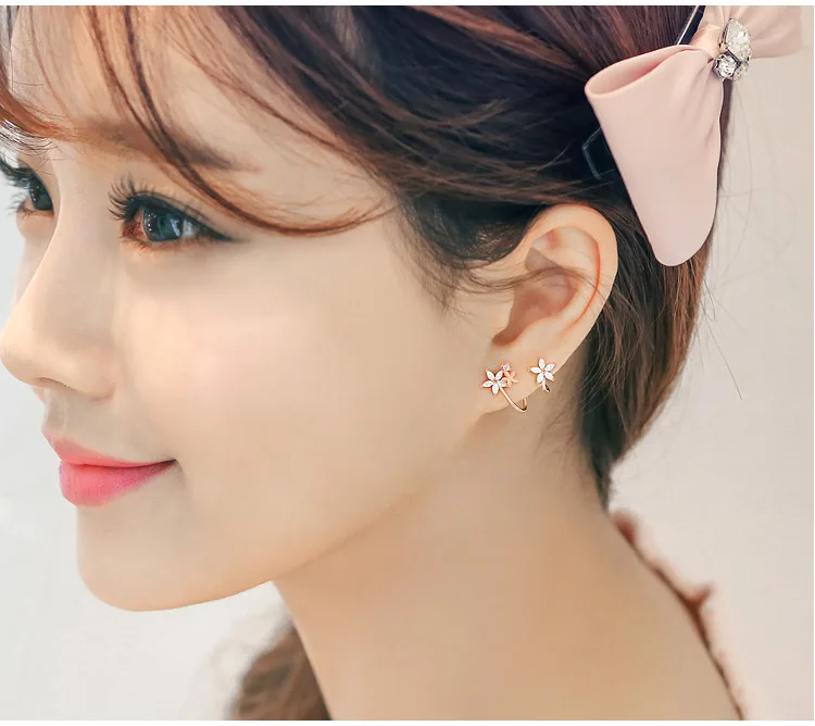 Flower Ear Cuff