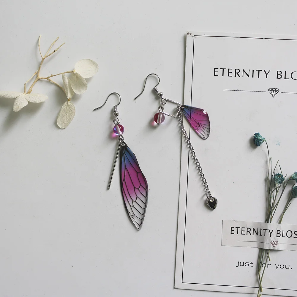 Fairy Wings Pearl Dangle Earring Collection