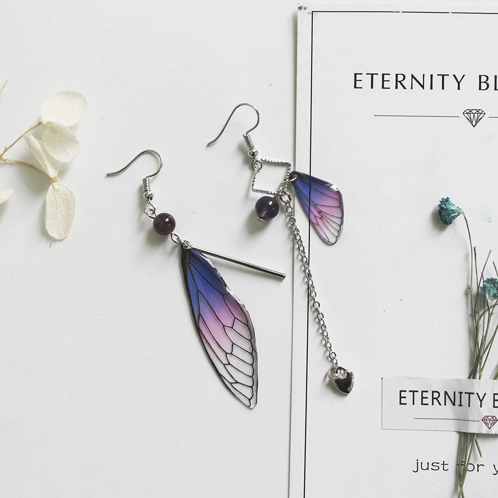 Fairy Wings Pearl Dangle Earring Collection
