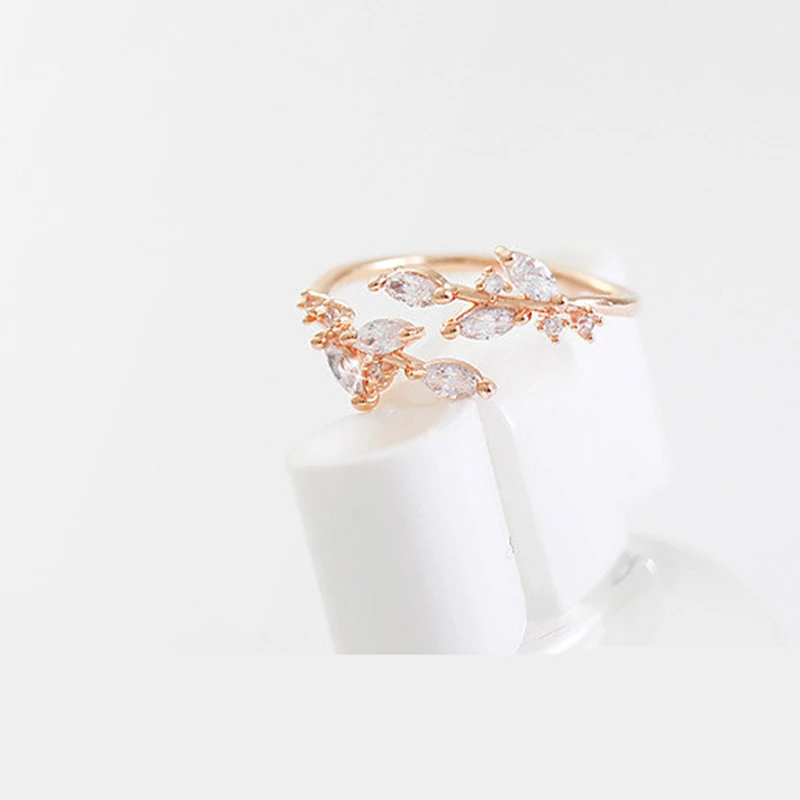 Stackable Olive Leaf Rings