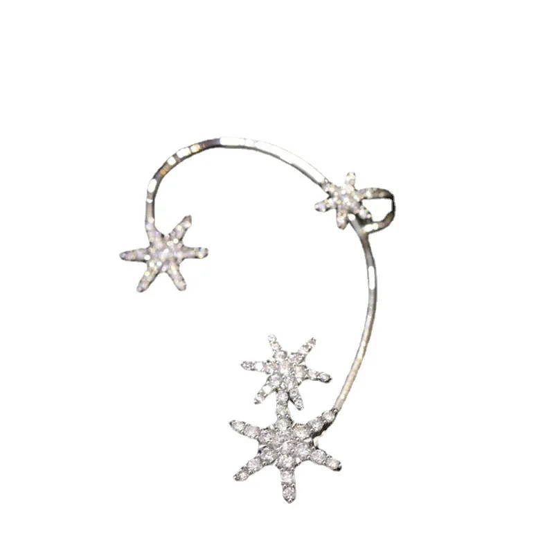 ​Flower and Snow Flake Ear Cuff Collection