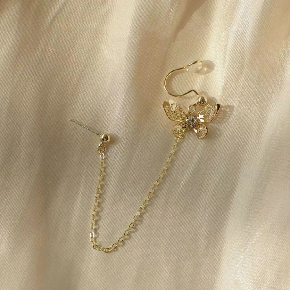 Spring Butterfly Wrap and Cuff Earring