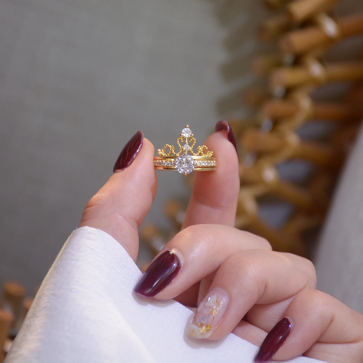 Crown Ring Set