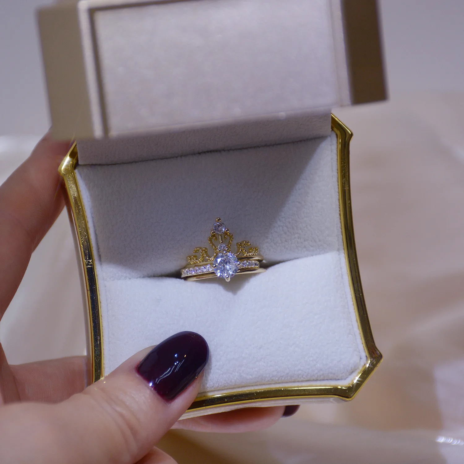Crown Ring Set