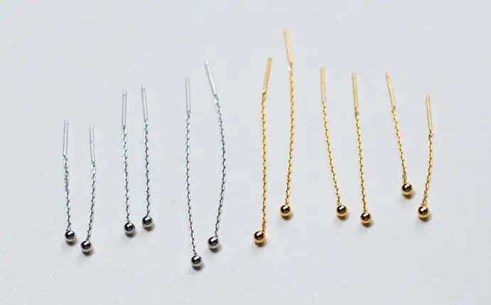 Mini Ball Threader Earrings