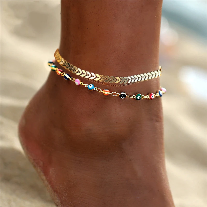 Bohemian Anklets Sets
