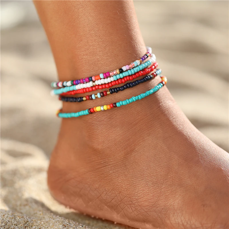 Bohemian Anklets Sets