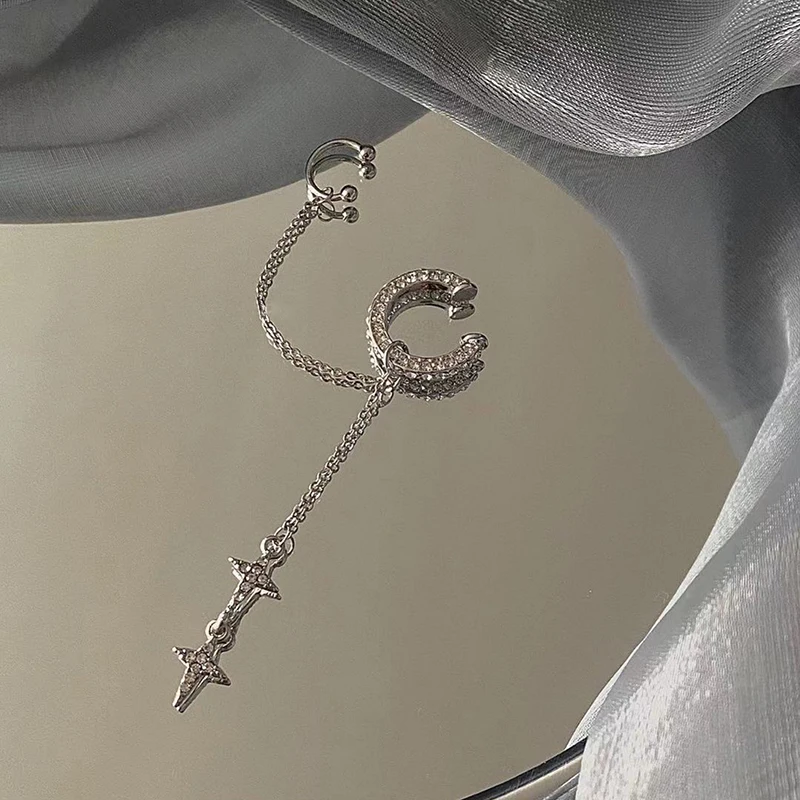 Diamond Star Ear Cuff