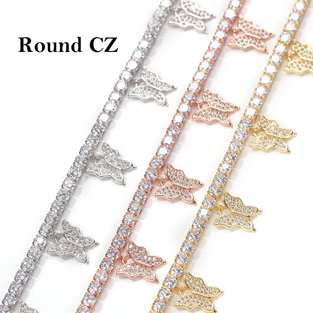 Butterfly Tennis Anklet
