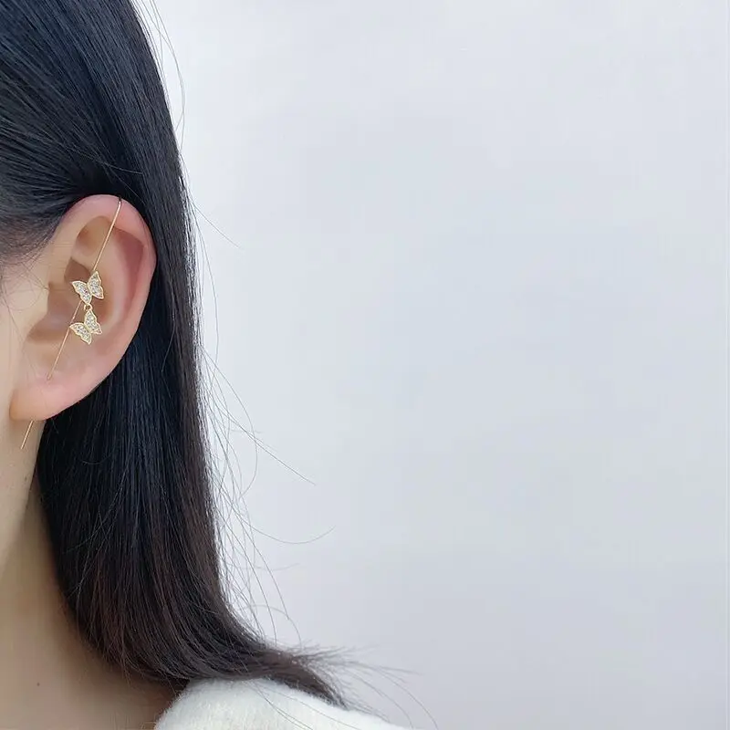Rose and Butterfly Hook Earring Collection