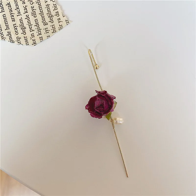 Rose and Butterfly Hook Earring Collection