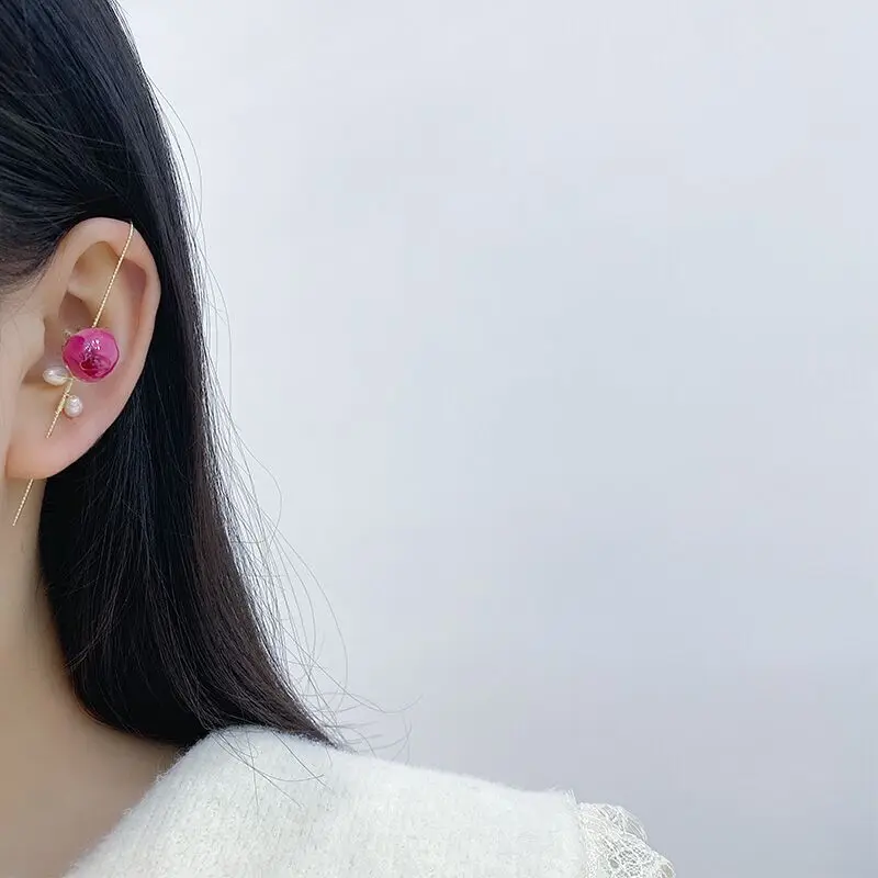 Rose and Butterfly Hook Earring Collection