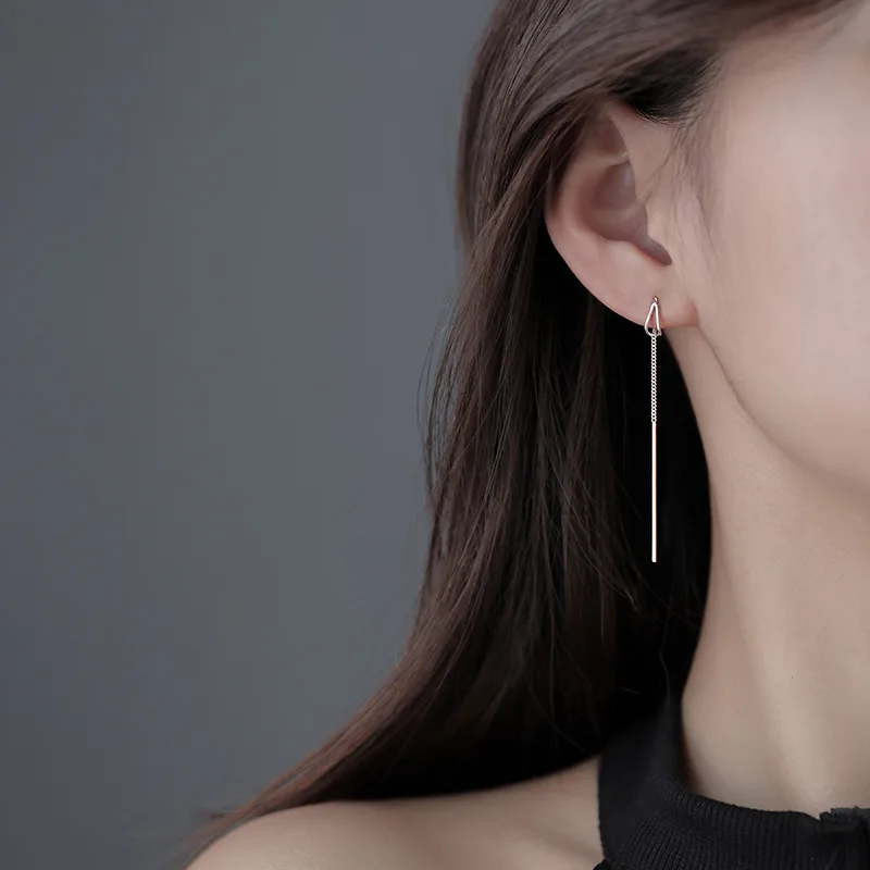 Trio Waterdrop Threader Earrings