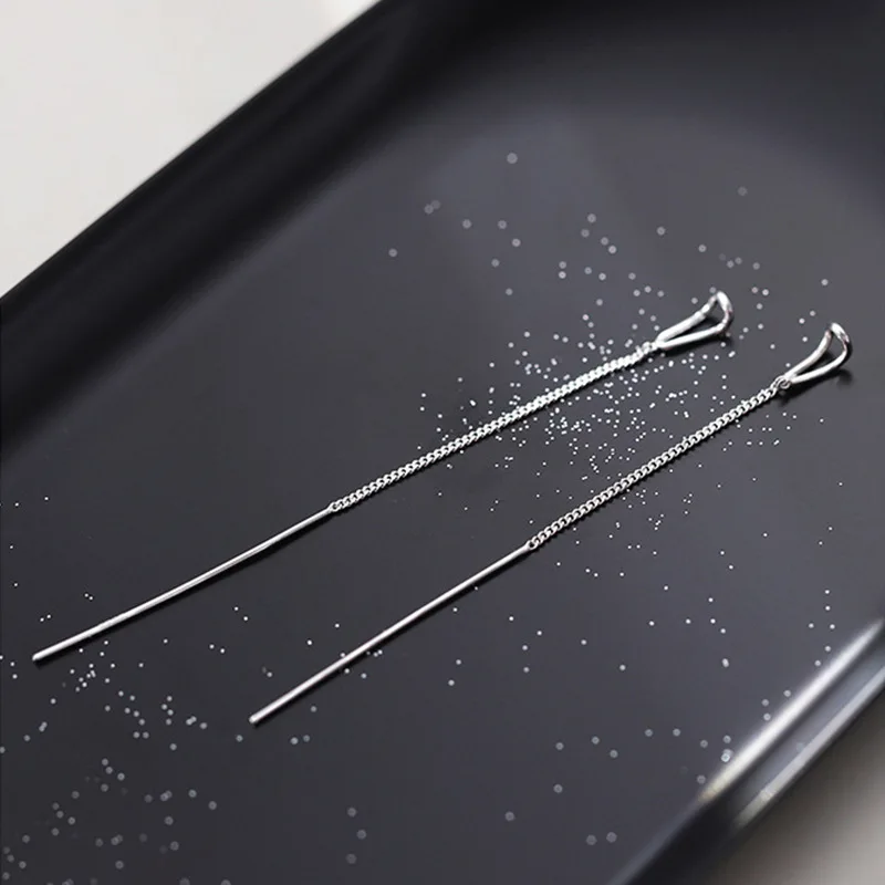 Trio Waterdrop Threader Earrings