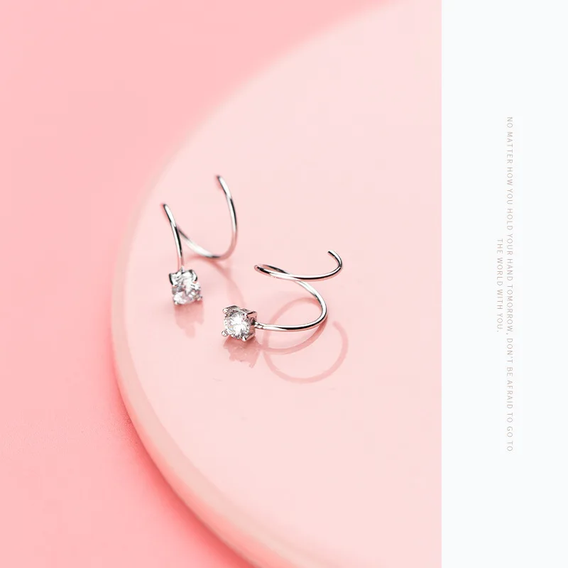 Starry Helix Ear Climber Earring