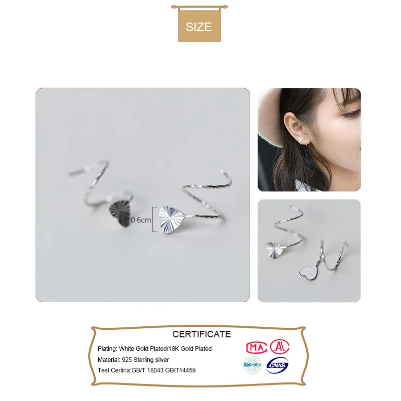 Starry Helix Ear Climber Earring