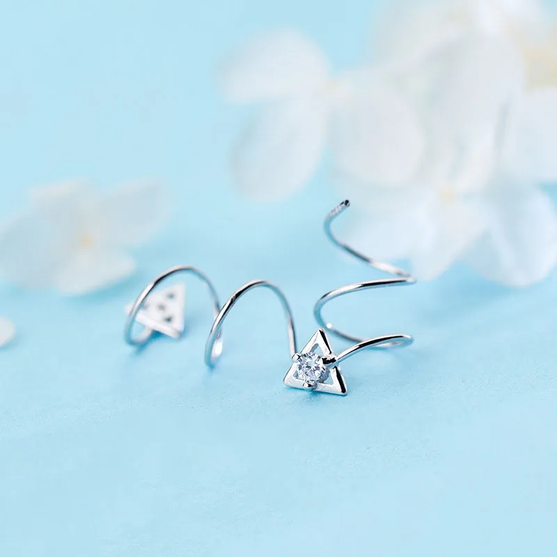 Starry Helix Ear Climber Earring