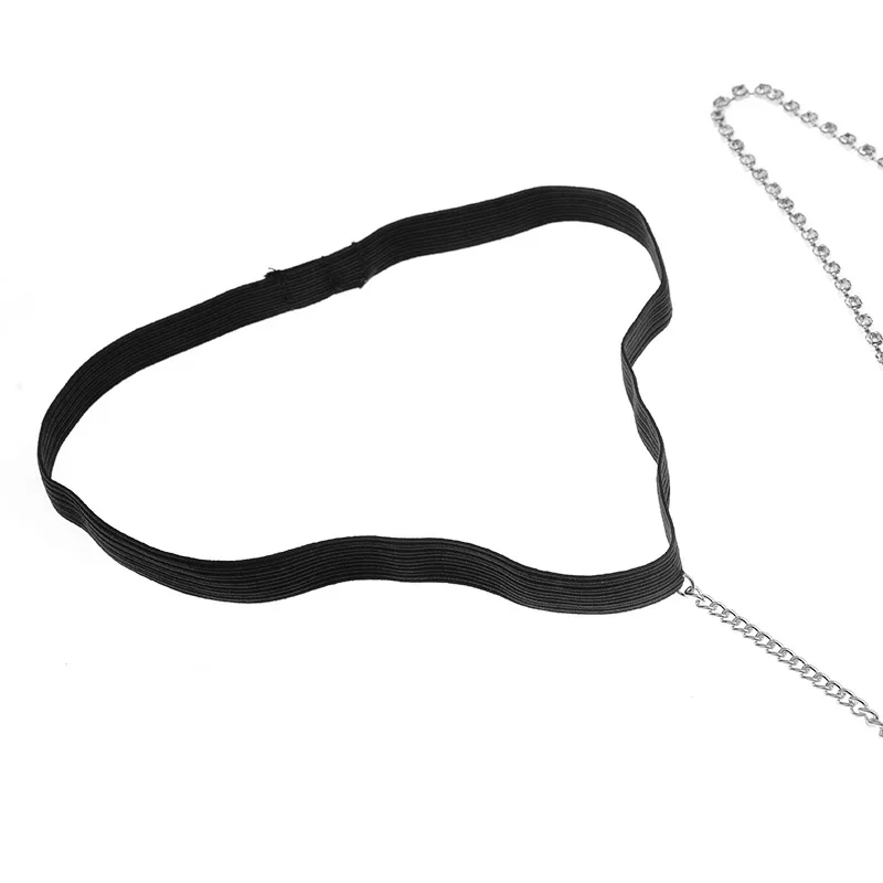 Simple Strass Kenny Leg Chain