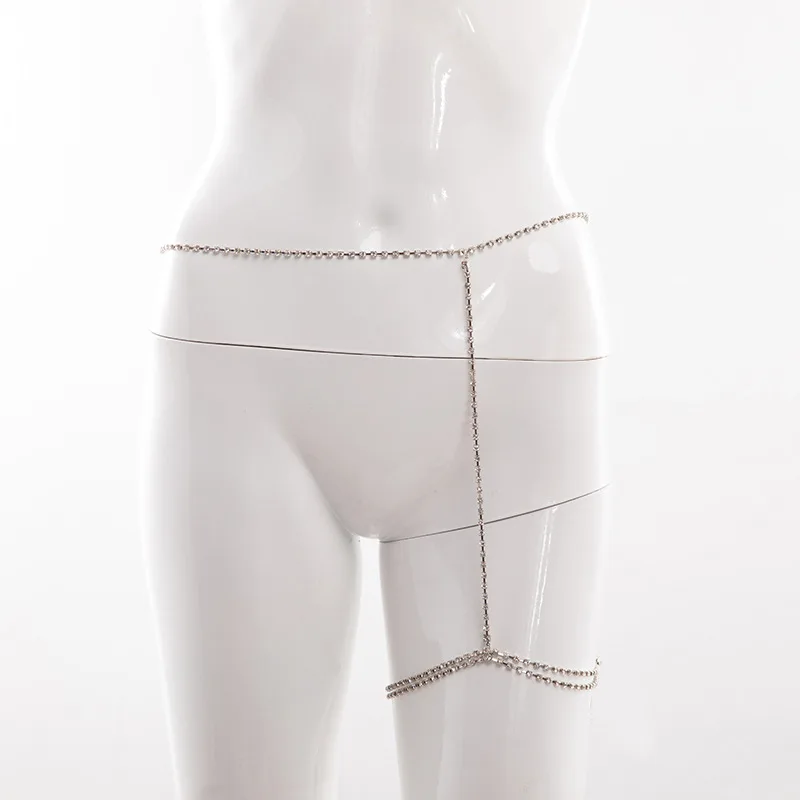 Sexy Rhinestone Leg chain