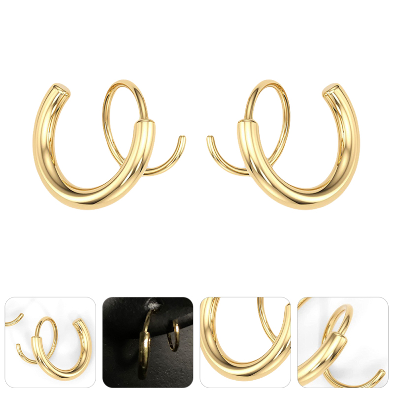 Minimalist Huggie Hoop Earrings