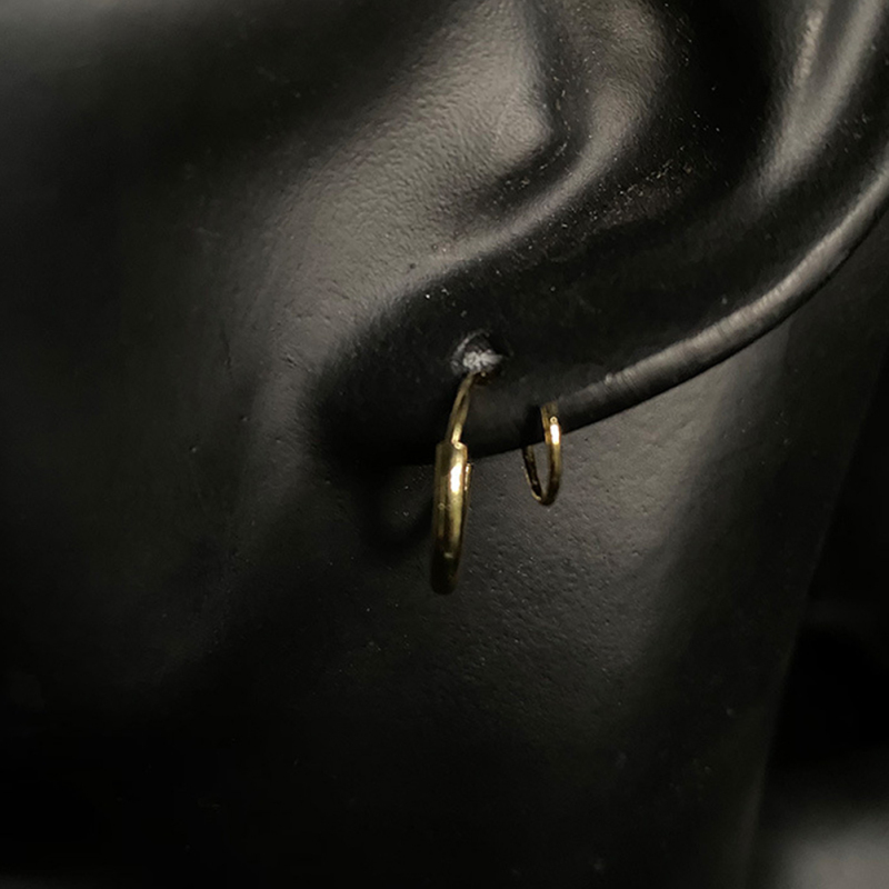 Minimalist Huggie Hoop Earrings