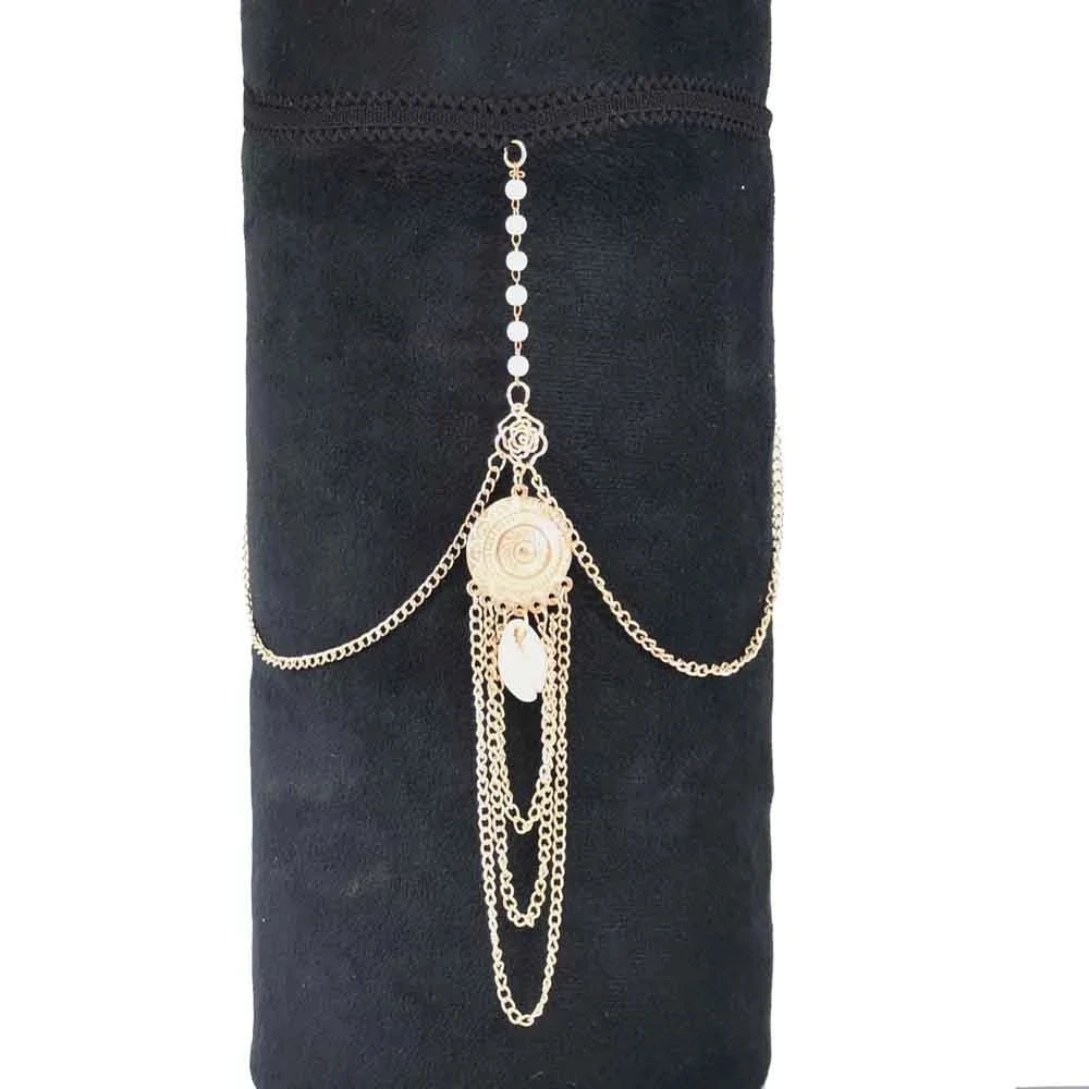 White Shell Leg Chain