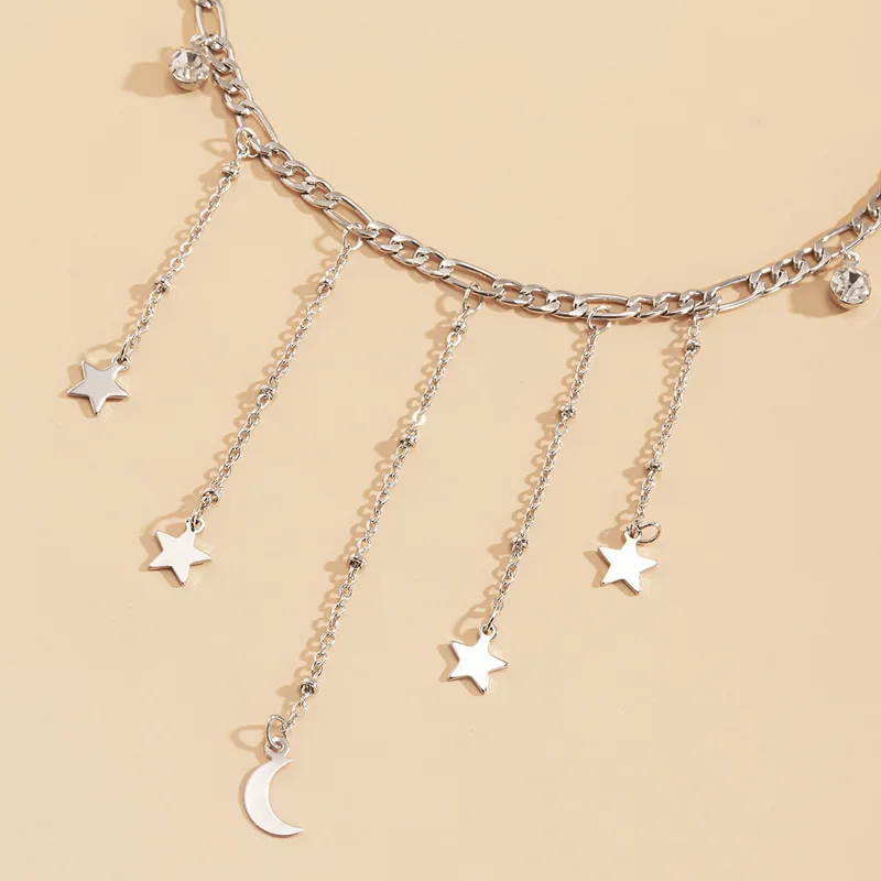 Star Luna Tassel Necklace