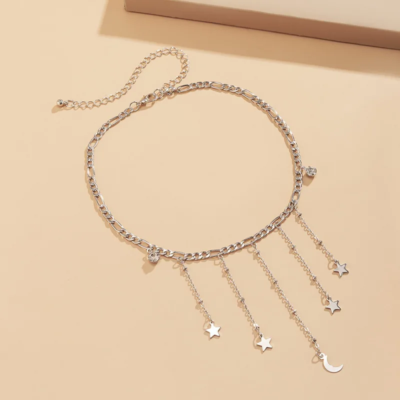 Star Luna Tassel Necklace